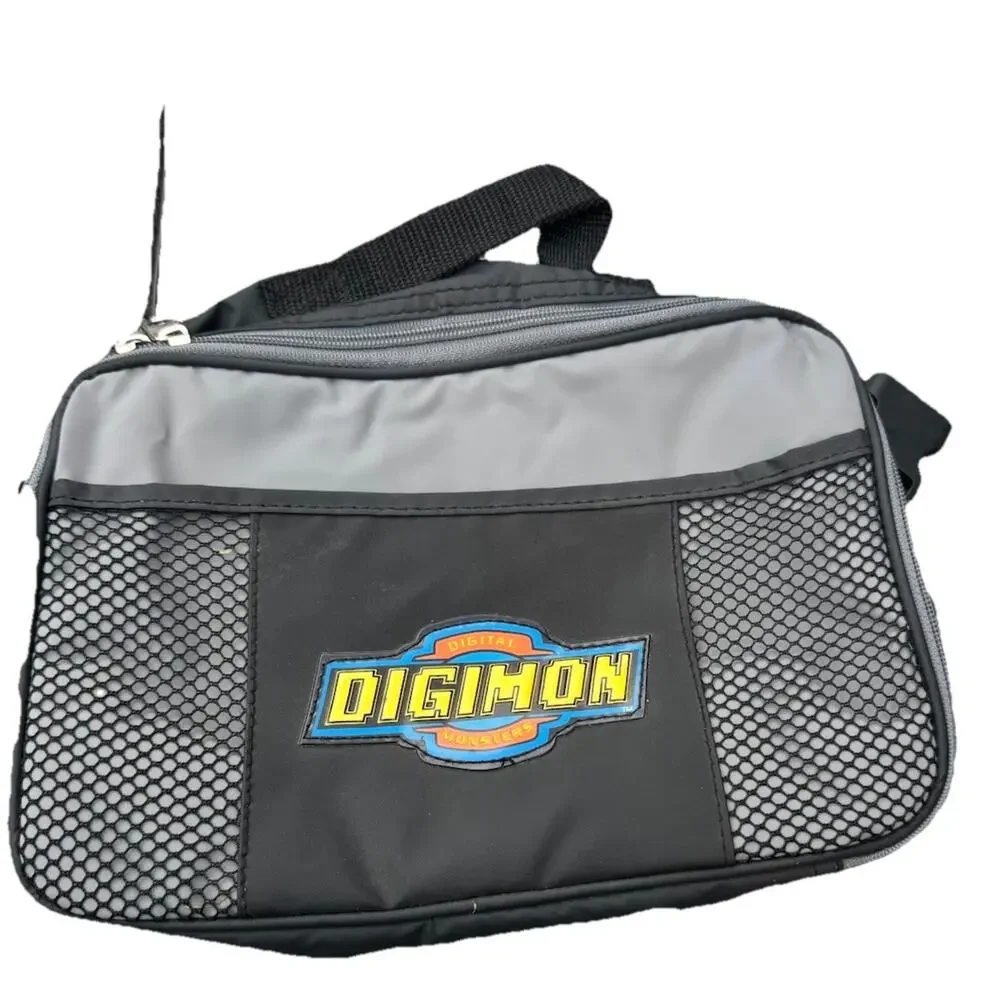 NOS Vintage Digimon Backpack Lunch Bag Set Agumon Tai Y2K Rare NWT- Hard To Find